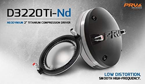 Rp 2040 Diaframma Di Ricambio Per Driver PRV D3220Ti E D3220Ti-ND - 8 Ohm, Per Medio E Acuti Diaframma D3220Ti-ND D375Ti