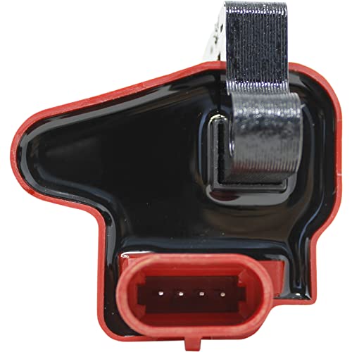 DRAGON FIRE PERFORMANCE Ignition Coil Power Pack Set Compatible With Escalade Silverado Avalanche Suburban Tahoe Sierra Yukon V8 99-09 REPLACES 82648 12558693 19418993 GN10298 D581 Oem Fit C271-DFx8 - Thumbnail 4
