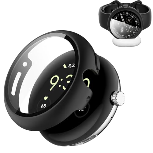 �y�t���J�o�[�ی�zBOOLINN For Google Pixel Watch 4 �J�o�[ 41MM 45MM �Ή� google pixel watch 4 41mm �����^ PC+�K���X�f�� �����ߗ� ���ϋv �h�o�E�h�� �����ȒP �E�����₷�� �ϏՌ�