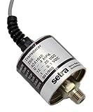 Setra Systems 2061100PG2M11028NN Model 206 Industrial Pressure Transducer, 0-100 psi Range Input
