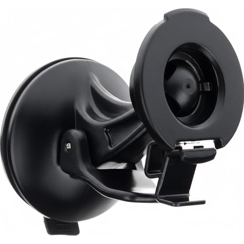 GPS Suction Cup Mount for Garmin GPS Mount - Strong Adhesive Replacement Nuvi Dash Holder w/ 17mm Ball - Dashboard Windshield Car Holder for Garmin Nuvi Drive Dezl RV Driveassist