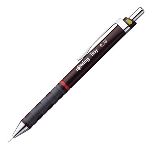 Rotring Tikky Mechanical Pencil, 0.35 Mm, Burgundy (1904510) #TOP5