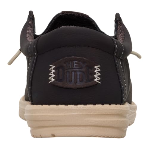 HEYDUDE Men’s Wally Classic | Lightweight Slip On Loafers | Comfortable Travel Ready Shoes with Water Repellent Upper4