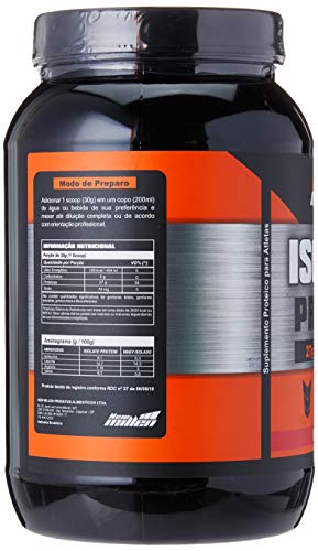 New Millen Isolate Protein- Isolate Protein - Proteína da Carne, Sabor Morango, 900g