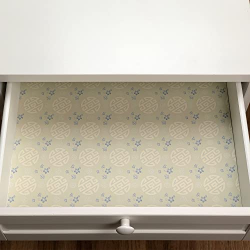 Scentennials Scented Drawer And Shelf Liners - Oriental Print -12 Sheets 16.5 X 22 Inch Non-Adhesive - Perfect For Closet Shelves And Dresser Drawers (Jasmine & Lily) #TOP1