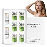Alphainfuse Hair Nachwachsen System,Haarwachstumsbehandlung Mikrone Haarwachstumserum Stärkt die Wurzeln,Verdickt das Haar für Haare Verlustverdünnung,Haarwachstum Beschleunigen für Männer Frauen