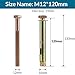 YoiYee M12 Expansion Bolts, Heavy Duty Anchors for Concrete and Masonry, 110mm Length, Zinc Plated Steel, Easy Installation and Secure Hold for Construction and Industrial Applications, Set of 4