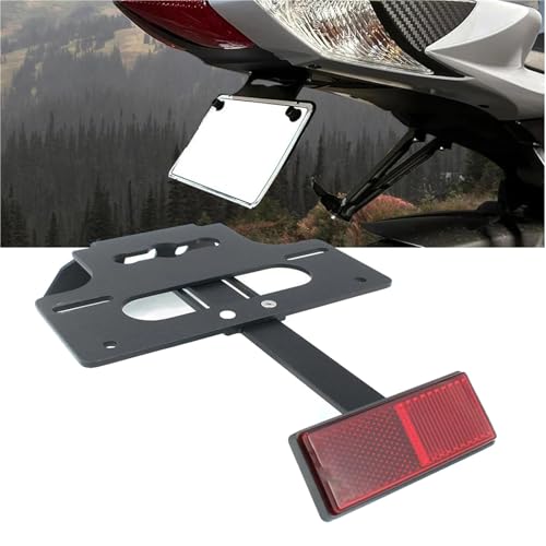Support plaque d'immatriculation moto Suzuki GSXR robuste métal