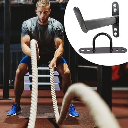 Support pour corde de combat mural robuste et compact pour gain de place