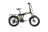 atala bicicletta pedalata assistita  MODELLO 2020 ATALA PIEGHEVOLE E-BIKE EXTRA-FOLDING 2020 7V NERO/GIALLO MISURA 44