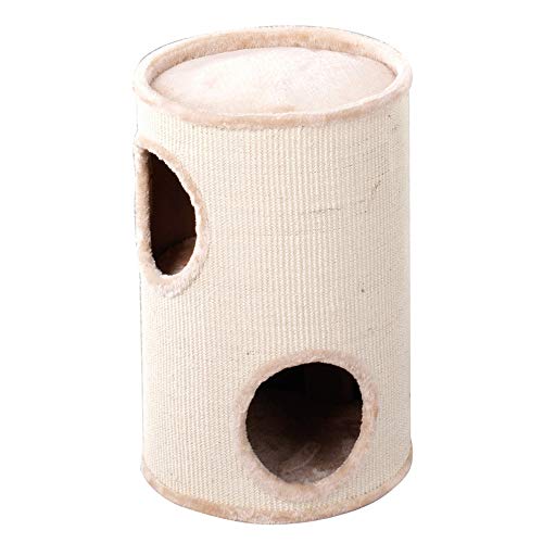 Europet Bernina 431-411056 Trend Kratztonne Everlast-Tower, 37 x 37 x 56 cm, Farbe Natur