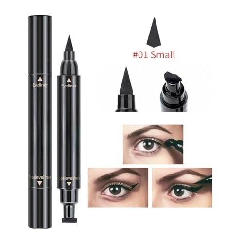 Delineador de ojos MylingKorm 2 en 1 con sello y liquid liner miniatura 2
