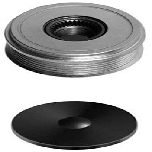 Poulie roue libre alternateur HELLA avec cache de protection et filetage M16x1,5