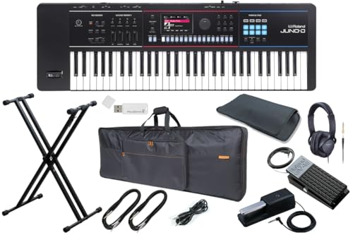 Roland ローランド/JUNO-D6 [アクセサリーセット！] ベロシティー対応 61鍵シンセサイザー (JUNO-D)