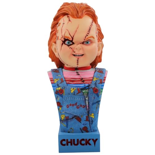 Buste Chucky 38 cm Trick Or Treat : finis les produits dérivés bas de gamme qui gâchent votre vitrine