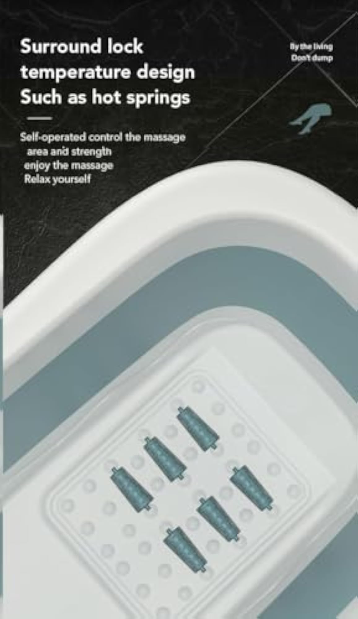 Portable Bathtub with Cover for Adults