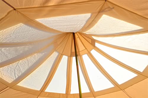 Wilderness Resource - Stargazer Glamping Tent (13 Feet) 8-Person/Waterproof/Four Season/Yurt/Camping/Festivals/Weddings/Resorts/Airbnb/Luxury Family Tent #TOP5