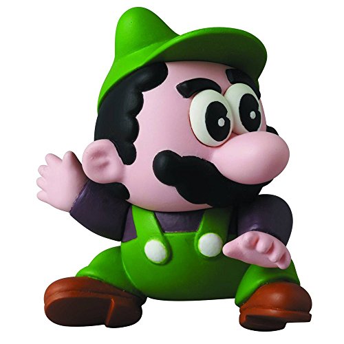 Medicom Nintendo Super Mario Bros. Ultra Detail Figure Series 2: Mario Bros. Luigi UDF Action Figure