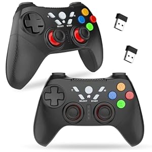 TOOPONE Wireless Controller for PS-4 Console/Pro/Slim 6-Axis Motion Sensor, Dual Vibration Turbo Function, Gamepad Joystick for PS-4 PS-3, Nin-tendo Switch, Windows PCs, Set-top boxes
