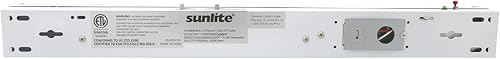 Miniatura 13 de Sunlite 85464 - Tira de luz LED de 2 pies, seleccionable de potencia 15W/20W/25W, 120-277 voltios, 1950/2600/3250 lúmenes, color seleccionable