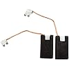 'Carbon Brushes for Bosch GBH 5-40 DCE Hammer   63x125x22 mm   2.4x4.7x8.7   -with Auto Shut-Off