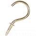 20-PC 1" Metal Cup Hooks