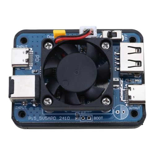 Módulo de alimentación 5V con entrada PD y amplias interfaces para RPi 5 7