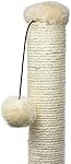 allpetsolutions Cat Scratching Post Grey Kitten Climbing Tree Scratcher, 50 cm