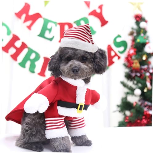 Disfraz de perro navideño COLLBATH talla 5XL rojo miniatura 7