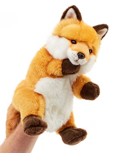 Uni-Toys - Handpuppe Rotfuchs klassisch - 28 cm (Höhe) - Plüsch-Puppe, Fuchs - Plüschtier, Kuscheltier