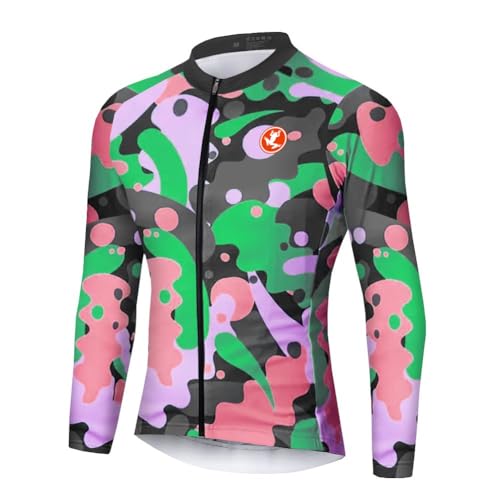 UGLY FROG Winter Thermal Fleece 2024 New Men's Long Sleeves Shirts Mountain Bike Clothing Cycling Jerseys