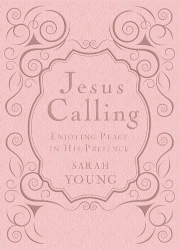 Jesus Calling, Pink Leathersoft, with Scripture References: Enjoying Peace in His Presence (A 365-Day Devotional) – The Perfect Christian Lent and Easter Gift for Women