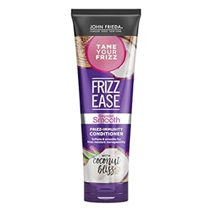 John Frieda Frizz Ease Beyond Smooth Conditioner, Anti-Humidity & Frizz-Resistant, Smooths Texture, Cleanses Unmanageable Hair, Infused with Pure Coconut Oil, 8.45 Oz