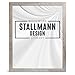 Produktbild Stallmann Design 'New Modern' Bilderrahmen 75 x 98 cm | Farbe: Wildeiche | eleganter Frame für Ihre Fotos und Motive
