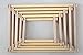 GONCHAROFF Tapestry Scroll Embroidery Frames from Organic Beech; with– 3 Variations of Sizes (S/M/L)