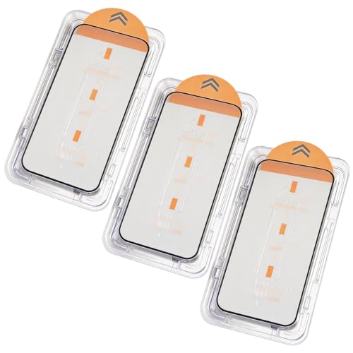 3pc Compatible with Iphone 17 pro Screen Protector Glass Anti Oil Coating Dust Free Plus Shield Display