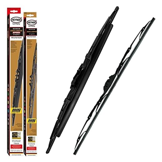 9-3 1998-2003 Heyner Spoiler vindrutetorkare blad set 21 tum 53 tum HS2121H