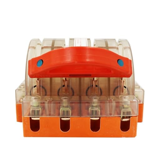 Interrupteur transparent bidirectionnel inverseur source 4P 100A biphasé pour groupe électrogène - 4