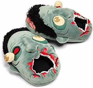 Soondar Zombie Plush Slippers (pair)