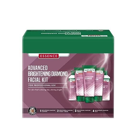 Image of Advanced Brightening Diamond Facial Kit 230gm for Skin Shining & Bright