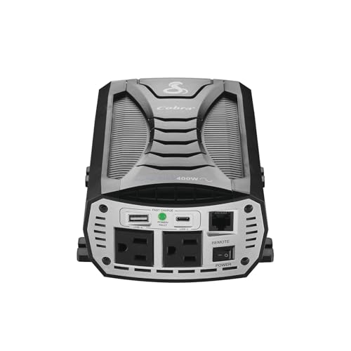 Image of Cobra PURE SINE 400W Power Inverter, Portable, 400 Watt Car Charger