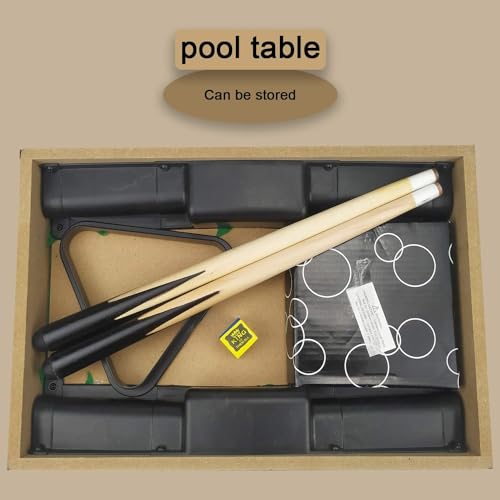 Billardtisch Kinder,Mini Pool Billardtisch,Klein Billardtisch Set 51x31x10cmcm,Billardtisch Spiel Set Tragbarer Stressabbau Tisch Snooker Puzzle Billardtisch für Kinder – Bild 6