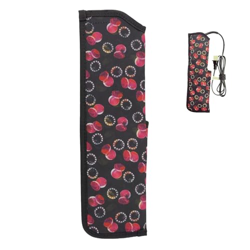 JYfeel Heat Resistant Hair Tools Travel Bag,Curling Iron Travel Case,Flat Iron Storage Organizer,Heat-Resistant Travel Case for Hair Straighteners/Curling Irons/Wands/Accessories