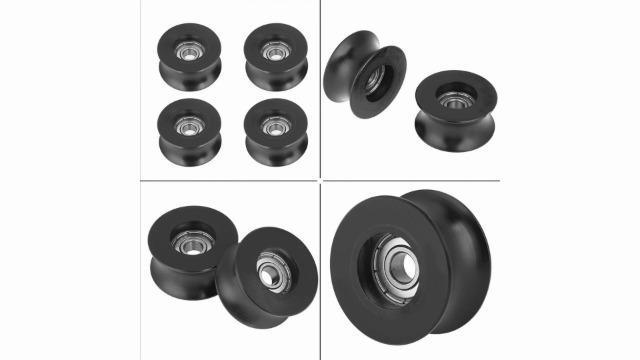 4 Stück U-Nut Riemenscheiben – 8x40x20,7 Mm, Für Schiebetüren & Mechanische Führungen