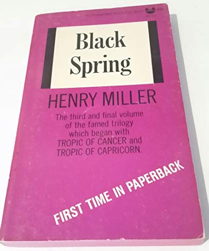 Black Spring B000O848QU Book Cover