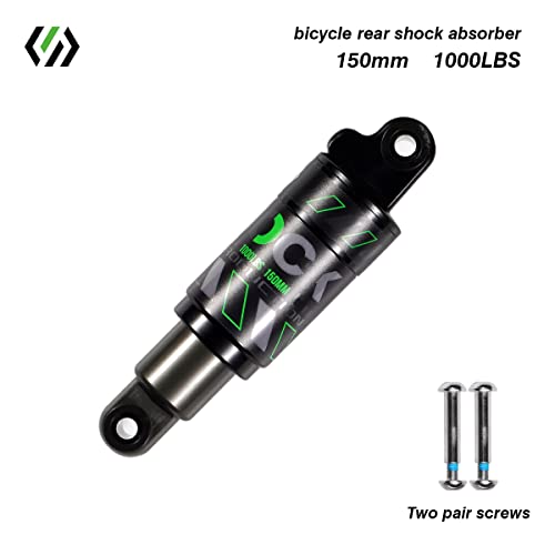Chooee Mountain Bike Rear Shock absorber Rear Oil MTB Damper 120mm/125mm/150mm/165mm/185mm/190mm/200mm Bicycle Rear Damper 150mmx1000lbs - Image 2