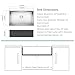 Gaomasck 30 Inch Undermount Kitchen Sink,30*16.5 Inch Single Bowl Kitchen Sinks,SUS304 Stainless Steel Kitchen Sink With Accessories,16 Gauge, Handmade with Drying Accessory & Strainer, Easy to Clean