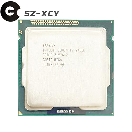 Processeur i7 2700K CPU Intel Core Quad-Core LGA 1155 3.5GHz 8Mo Cache - 2