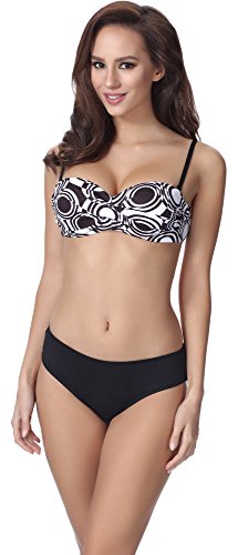 Preisvergleich Produktbild Merry Style Damen Bikini Set N2 502017 (Muster-H09, 38)