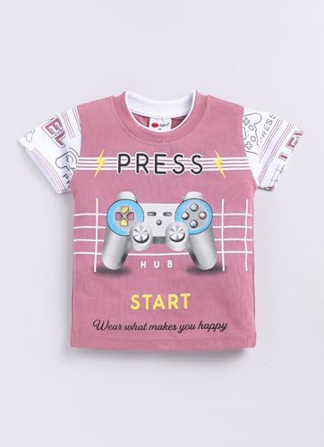Image of Mars Infiniti Pure Cotton T-shirt and Shorts Set for Kids